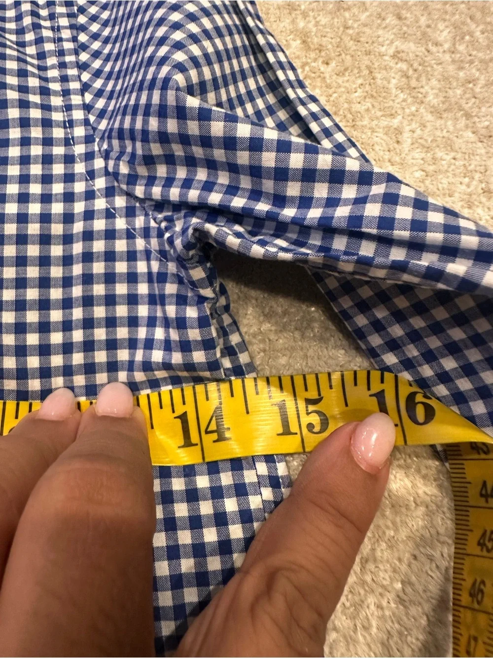 Polo by Ralph Lauren Blue Gingham Button-Down Shirt
